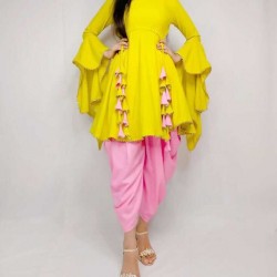 Frock on sale dhoti salwar